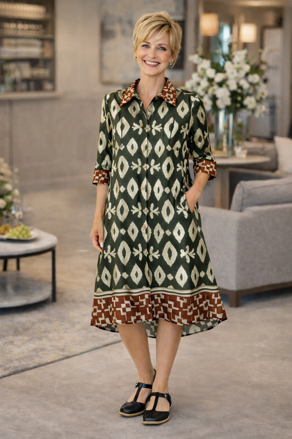 Savannah Dress Forrest