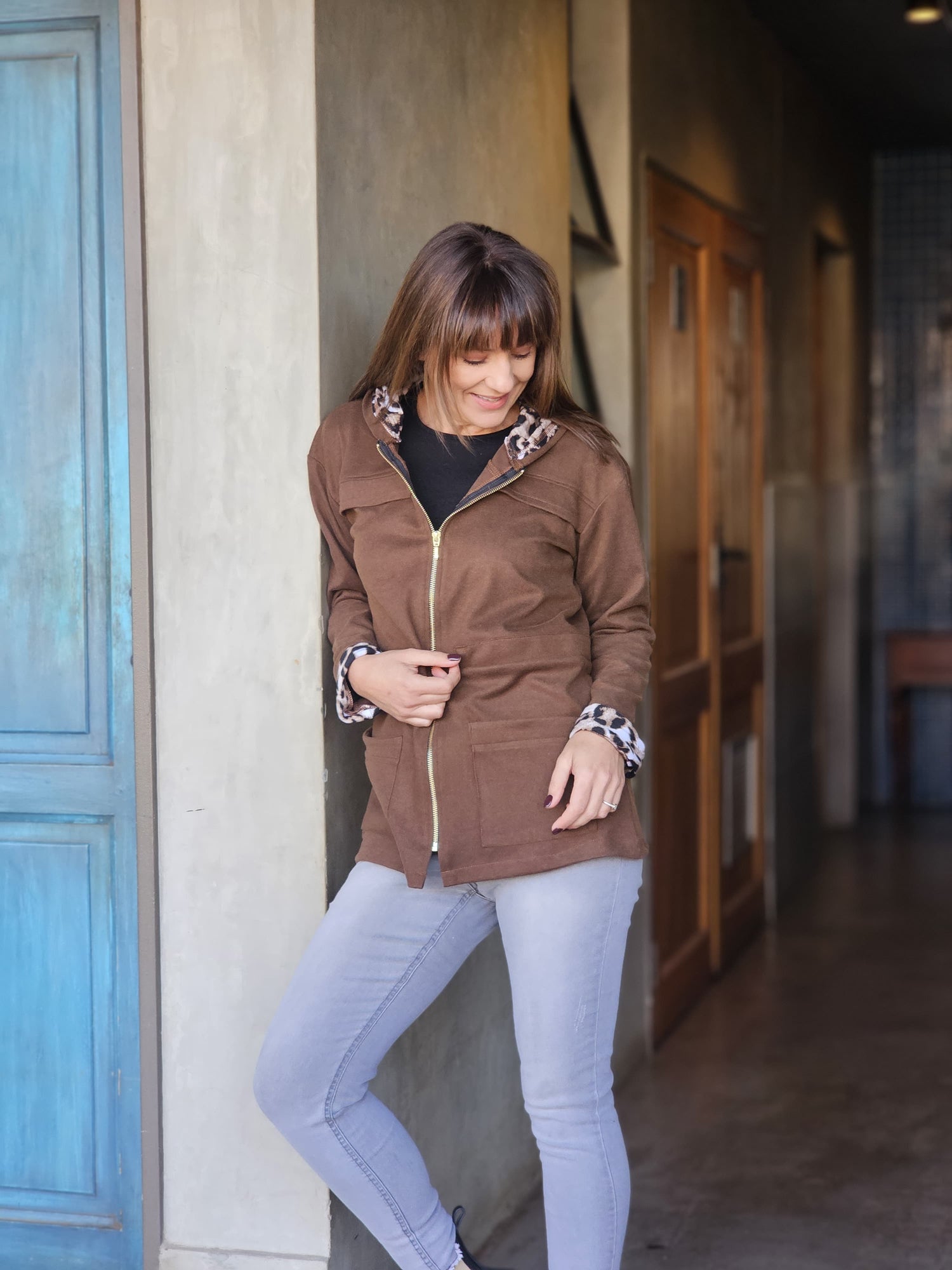 Anika Mini Hoodie Mocha