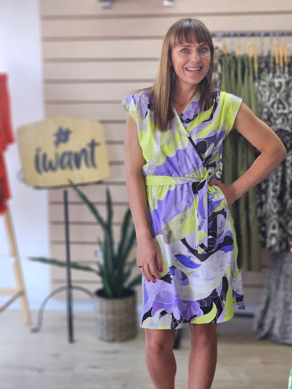 Ester Lilac Duo Dress