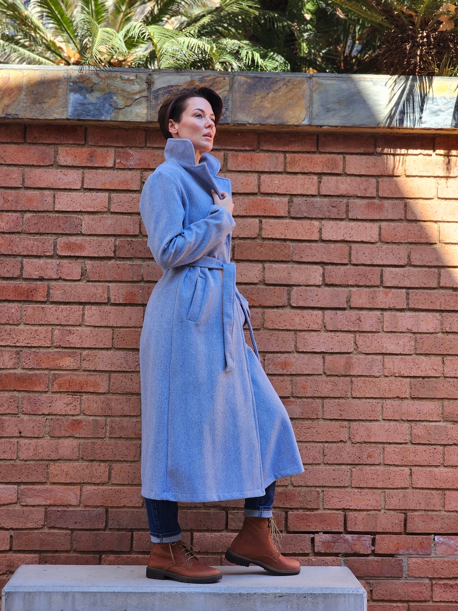 Maddison Coat Ice Melange