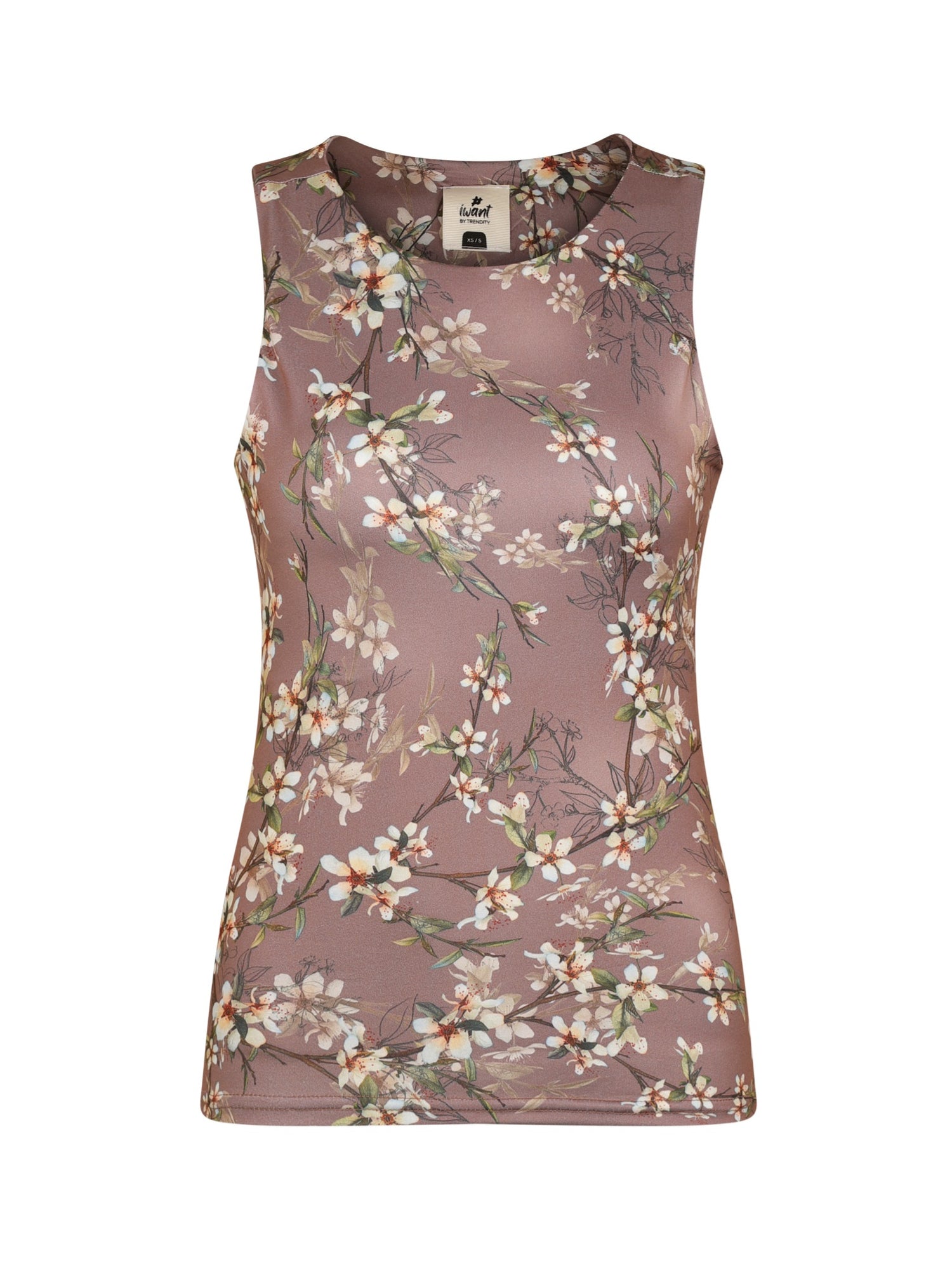 Cari Vest Blossom Taupe (Size S/M)